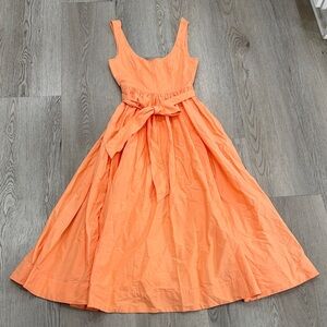 Cinq a sept Elegant Orange Dress
